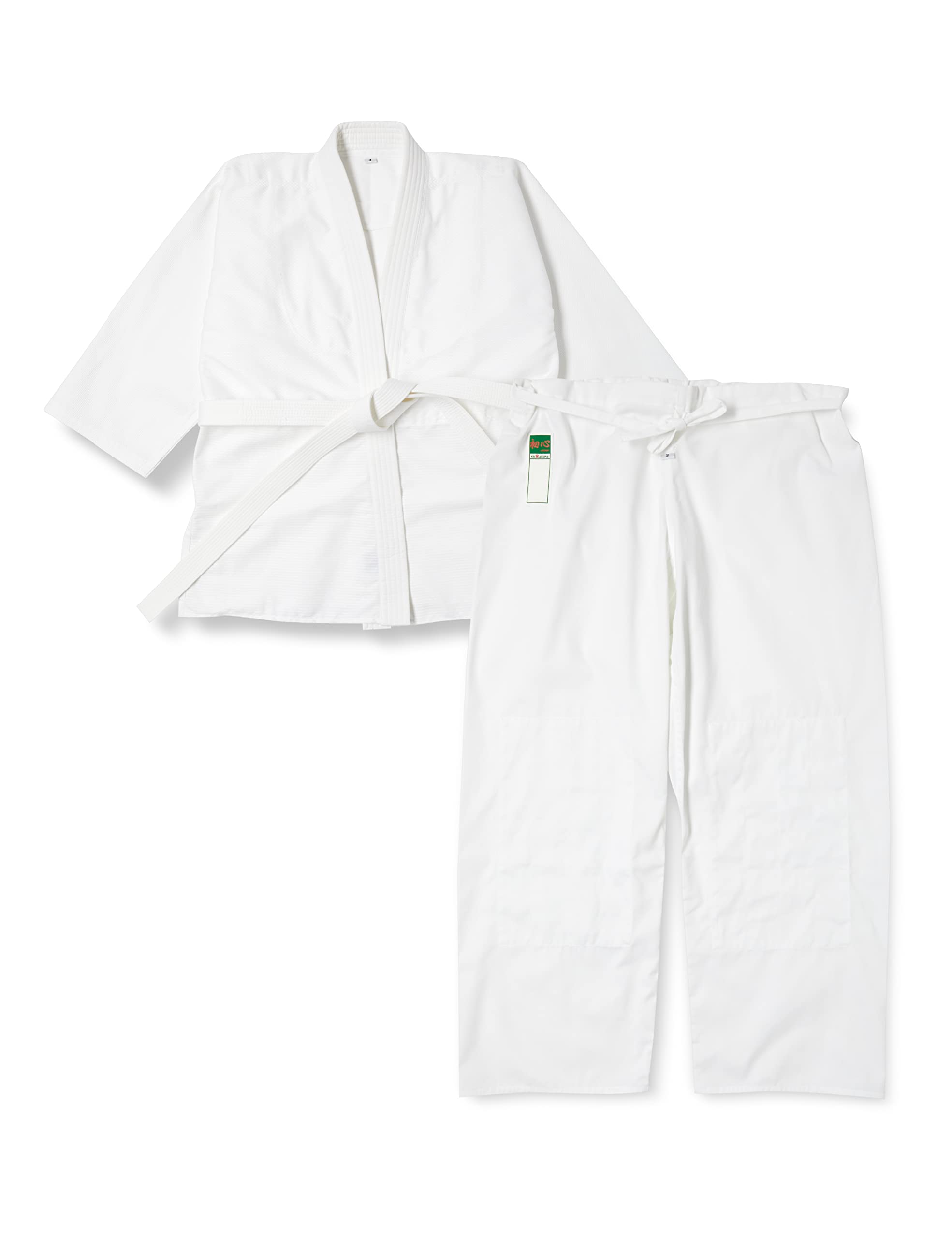 Amazon | 九桜 「初心II」柔道衣 JNW22 ホワイト 2号 | 九桜 | 上下セット